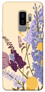 Чехол Flowers art для Galaxy S9+