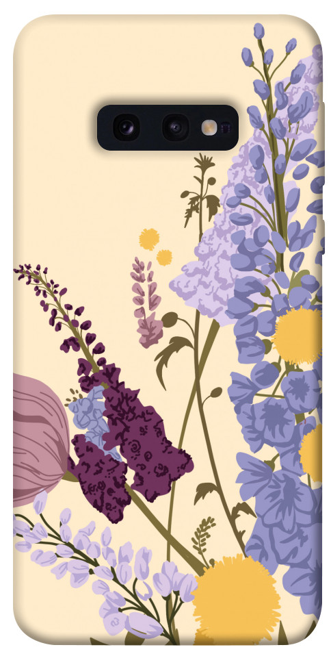 Чохол Flowers art для Galaxy S10e