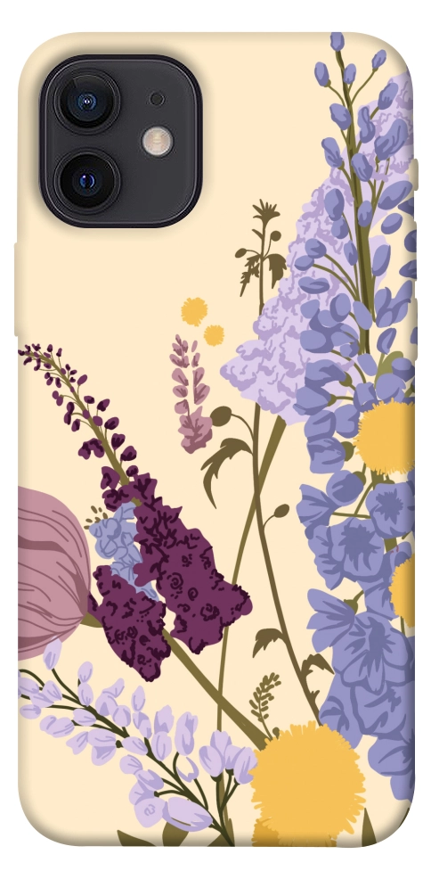 Чехол Flowers art для iPhone 12