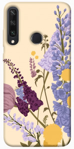 Чехол Flowers art для Huawei Y6p