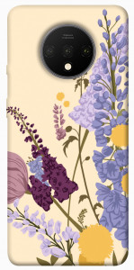 Чехол Flowers art для OnePlus 7T