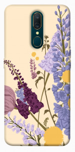 Чохол Flowers art для OPPO A9