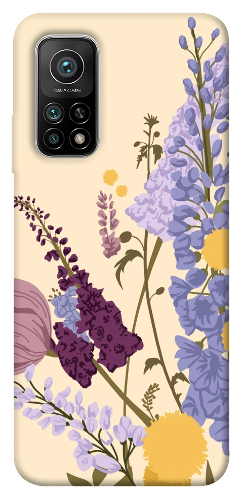 Чехол Flowers art для Xiaomi Mi 10T