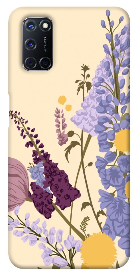 

Чехол Flowers art для Oppo A52 1370358