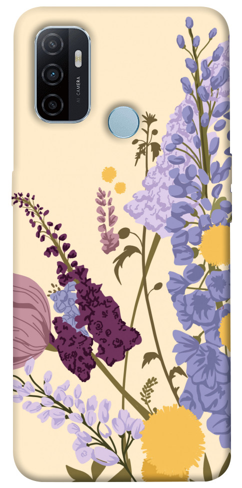 

Чехол Flowers art для Oppo A53 1370361