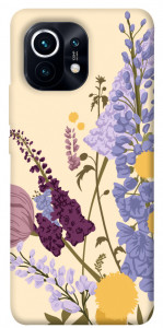 Чохол Flowers art для Xiaomi Mi 11