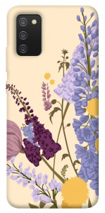 Чехол Flowers art для Galaxy A02s