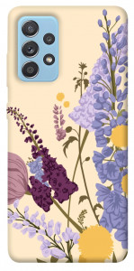 Чехол Flowers art для Samsung Galaxy A52 4G