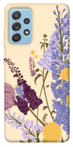 Чехол Flowers art для Galaxy A52
