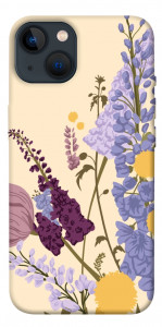 Чохол Flowers art для iPhone 13