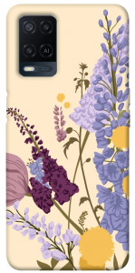 Чохол Flowers art для Oppo A54 4G