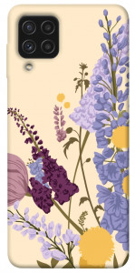 Чехол Flowers art для Galaxy A22 4G