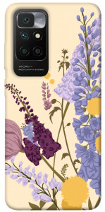 Чехол Flowers art для Xiaomi Redmi 10