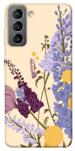 Чехол Flowers art для Galaxy S21 FE