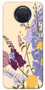 Чохол Flowers art для Nokia G10