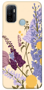 Чохол Flowers art для Oppo A33 (2020)