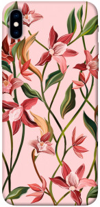 Чехол Floral motifs для iPhone XS Max