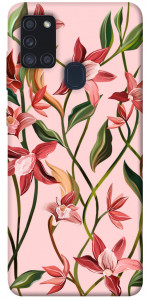 Чохол Floral motifs для Galaxy A21s (2020)