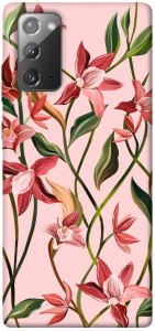 Чехол Floral motifs для Galaxy Note 20