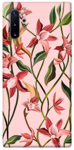 Чехол Floral motifs для Galaxy Note 10+ (2019)