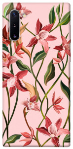 Чехол Floral motifs для Galaxy Note 10 (2019)