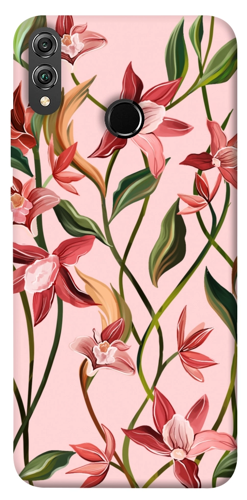 Чохол Floral motifs для Huawei Honor 8X