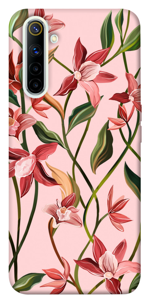 Чохол Floral motifs для Realme 6