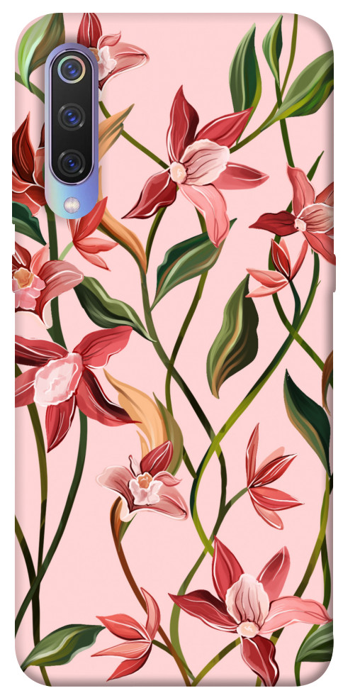 Чехол Floral motifs для Xiaomi Mi 9