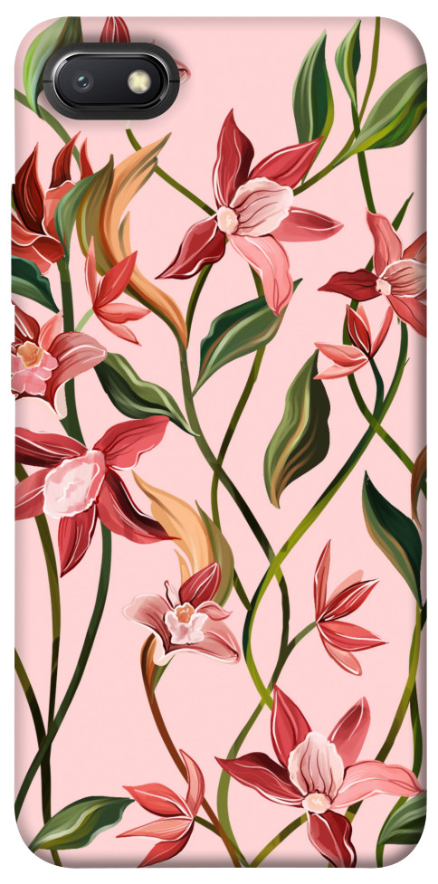 Чехол Floral motifs для Xiaomi Redmi 6A