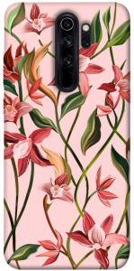 Чехол Floral motifs для Xiaomi Redmi Note 8 Pro