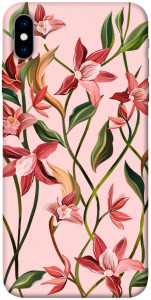 Чехол Floral motifs для iPhone XS