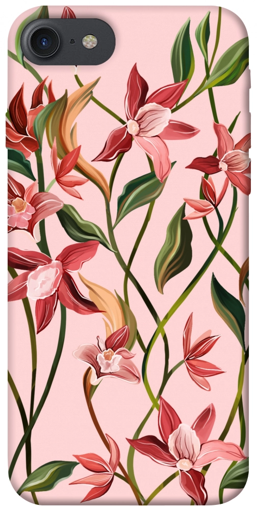 Чехол Floral motifs для iPhone 8