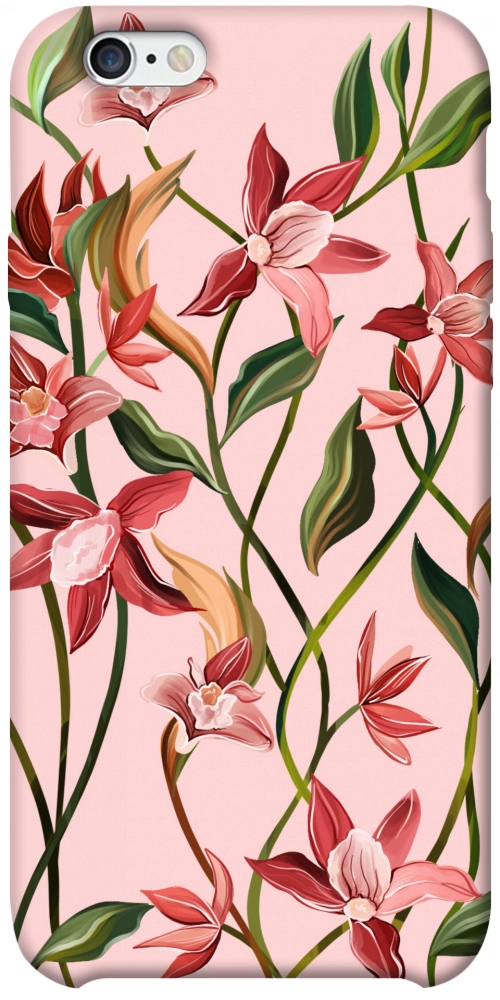 Чехол Floral motifs для iPhone 6S Plus