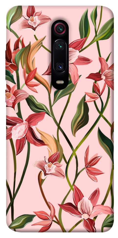 Чехол Floral motifs для Xiaomi Mi 9T