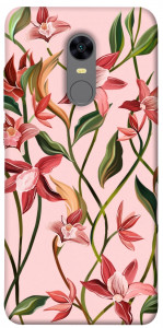 Чехол Floral motifs для Xiaomi Redmi Note 5 (DC)