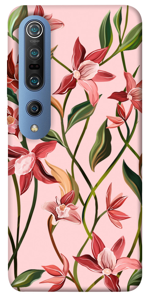 Чохол Floral motifs для Xiaomi Mi 10