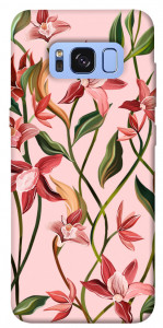 Чехол Floral motifs для Galaxy S8 (G950)