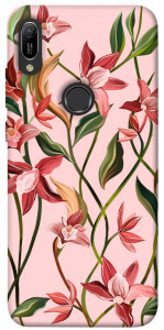 Чехол Floral motifs для Huawei Y6 (2019)
