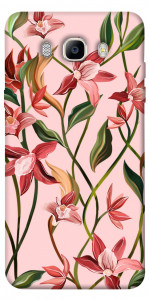 Чехол Floral motifs для Galaxy J5 (2016)