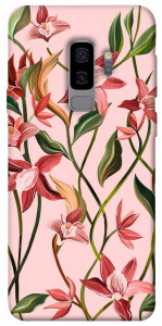Чехол Floral motifs для Galaxy S9+