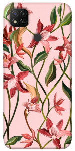 Чехол Floral motifs для Xiaomi Redmi 9C