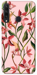 Чехол Floral motifs для Huawei Y6p