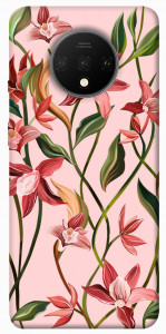 Чехол Floral motifs для OnePlus 7T