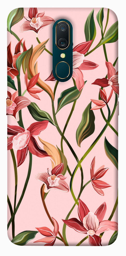 Чехол Floral motifs для OPPO A9