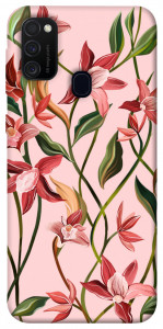 Чехол Floral motifs для Samsung Galaxy M30s