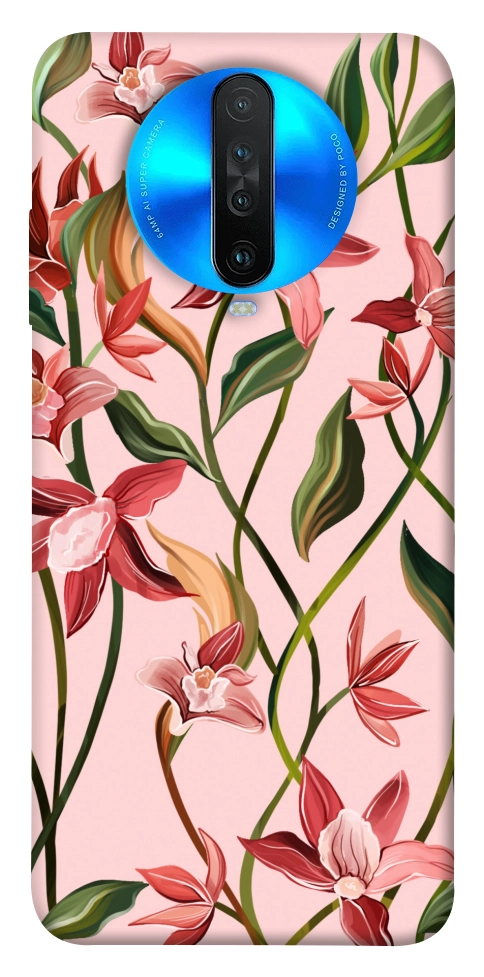 Чохол Floral motifs для Xiaomi Redmi K30