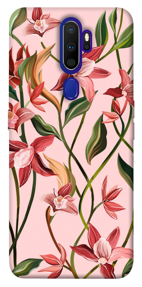 

Чехол Floral motifs для Oppo A5 (2020) 1370597