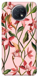 Чехол Floral motifs для Xiaomi Redmi Note 9T