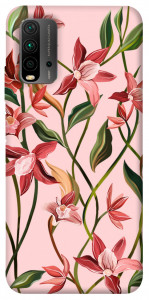 Чехол Floral motifs для Xiaomi Redmi 9T