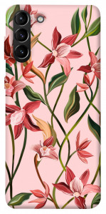Чехол Floral motifs для Galaxy S21+